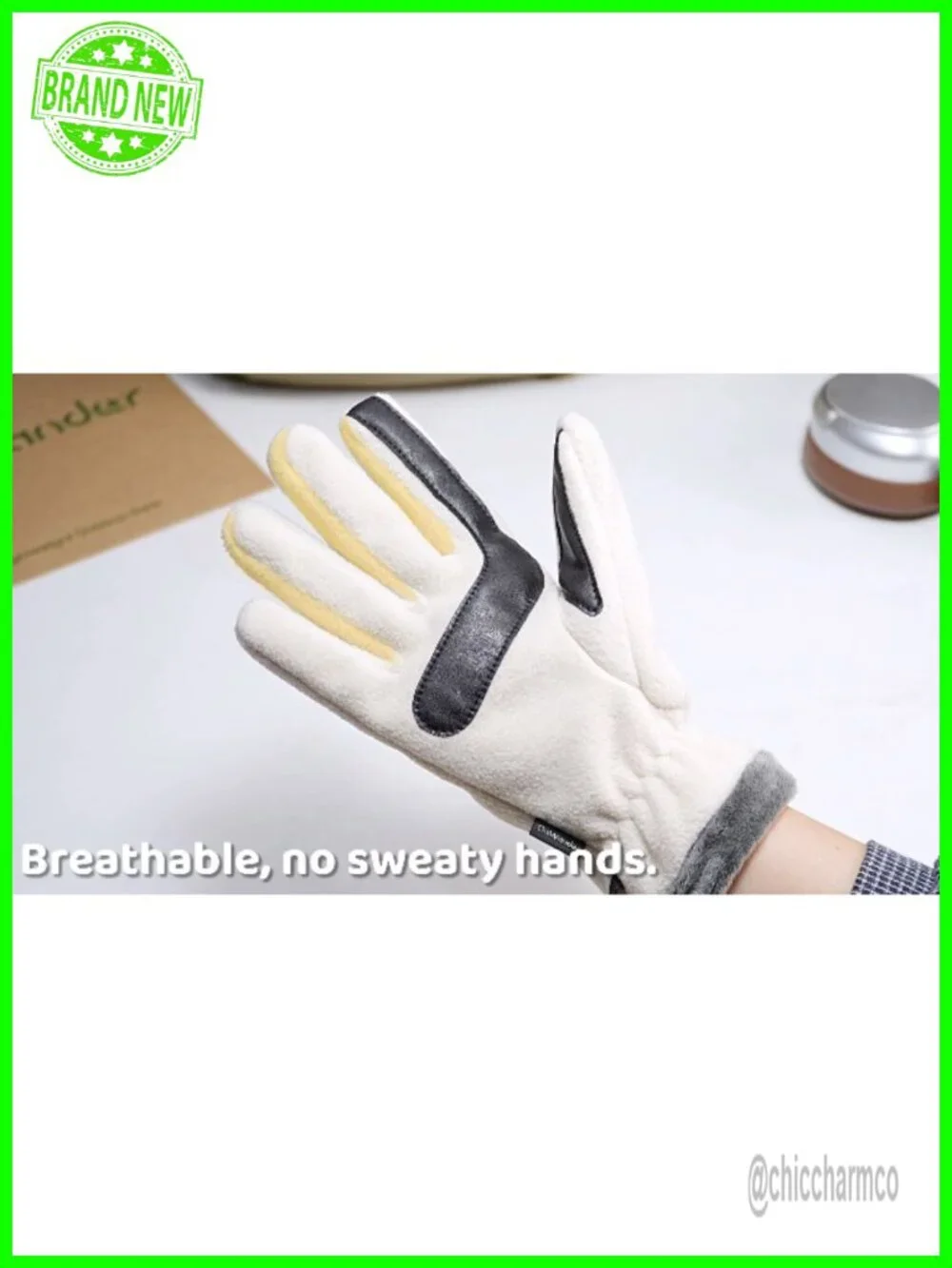 Winter Gloves for Women - Touchscreen, Windproof, Fleece Lining